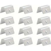 Resim Cloudstore 12 Adet Metal Silecek Kelepçesi, Heiko G3 Sned Aksesuar, Dayanıklı Oto Bağlantı Elemanları 