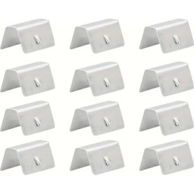 Resim Cloudstore 12 Adet Metal Silecek Kelepçesi, Heiko G3 Sned Aksesuar, Dayanıklı Oto Bağlantı Elemanları 