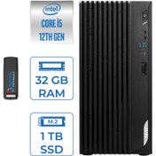 Resim MSI Pro DP180 Intel Core I5 12400 16GB 4tb SSD Intel UHD Grafik Freedos Masaüstü Bilgisayar MS422XTRF03 + Zettausbbellek 