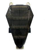 Resim Xurunkeji Yamaha Yzf R6 2008-2016 İçin Siyah Dur İşareti Lambası Arka Lambası Led Motosiklet Arka Lambası Entegre Dönüş Sinyali 