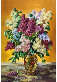 Resim Leylaklar Vazosu 1000 Parça 