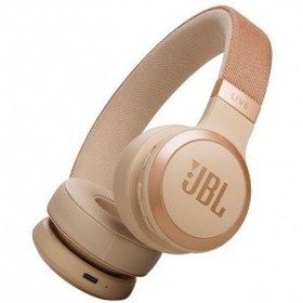 Resim JBL Live 670NC Bej Kulak Üstü Bluetooth Kulaklık 