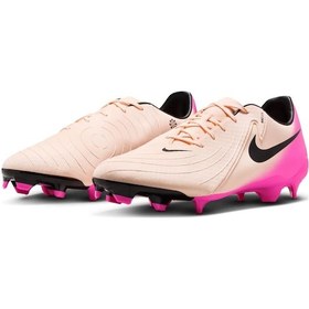 Resim Nike Phantom Gx2 Academy Fg/mg Mens Football Shoes Çoklu Zemin Kramponu Turuncu Turuncu 