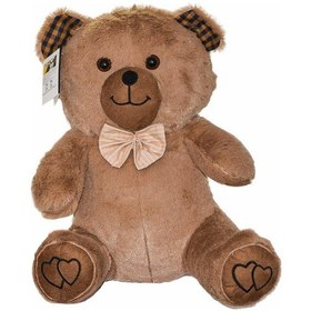 Resim 9813 Kurdeleli Yumuşacık Ayıcık 50 cm -Pollytoys 