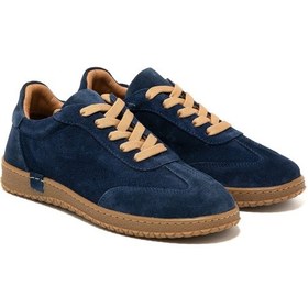 Resim Lacivert Sneaker Günlük Kadın Rc-25y-055-m2003 John May Laci Süet Lacivert 