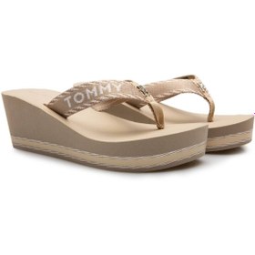 Resim Tommy Hilfiger Tommy Webbıng H Wedge Sandal 