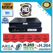 Resim 32 Kanal Ip Tek Hdd Li 1080P Nvr Yüksek Çözünürüklü 