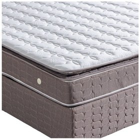 Resim Setaymobilya Baza, Stella Tek Kişilik Baza + Başlık+Real Pedli Ortopedik Yatak 