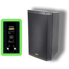 Resim König K-815p 15" 800w Pasif Kabin Hoparlör 