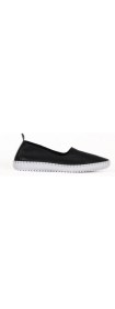 Resim Bueno Shoes Siyah Flotter Deri Kadın Düz Babet 01WE1806 01WE1806 