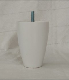 Resim Zeygen Armut Plastik Baza Mobilya Koltuk Kanepe Ayağı 8 Adet Beyaz 10 Cm 