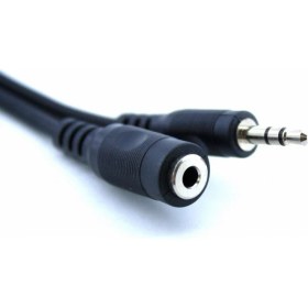 Resim Platoon Streo Kulaklık Uzatma Kablosu 3,5 Mm Erkek Dişi Kablo 