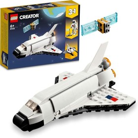Resim LEGO Creator Uzay Mekiği 31134-6 Yaş ve Üzeri Çocuklar İçin Astronot ve Uzay Gemisi Modelleri İçeren Yaratıcı Oyuncak Yapım Seti (144 Parça) 