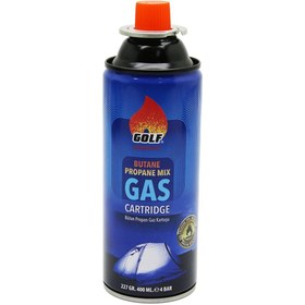 Resim Go İthalat GOLF GAS PREMİUM BUTANE PROPANE MIX UZUN GAZ KARTUŞU 227GR/400ML (5332) 