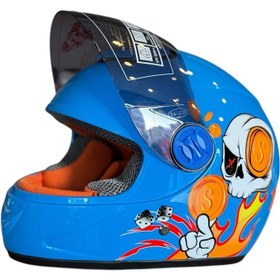 Resim Motohat Çocuk Kaskı ( Çene Kapalı Çocuk Kask) Ecer22-06 Sertifikalı 