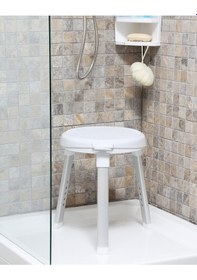 Resim Primanova Cappadocia Döner Tablalı Küvet - Duş Oturağı Beyaz 