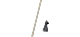 Resim Desa Tekli Geniş Ağızlı Çapa 10 cm Ahşap Saplı Bahçe Toprak Çapası 