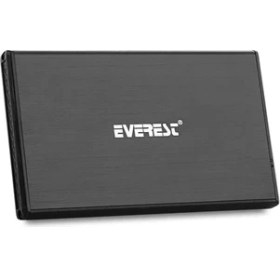 Resim Fantastik Store Everest 2.5 HDC-127 Sata USB 2.0 Harddisk Kutusu Siyah 