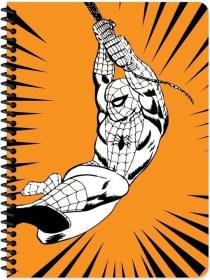 Resim Seri 2 16.5x22.5 Çizgili Defter - Turuncu 