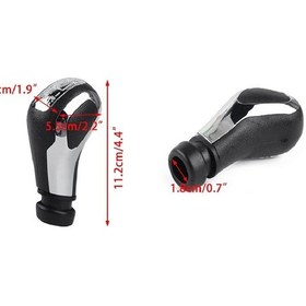 Resim Vites Topuzu Spor Model Krom Cıtroen C1/c2/c3/c4/c5/c-elysse /berlingo Siyah 