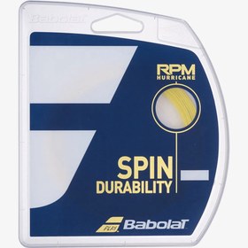Resim Babolat Rpm Hurricane 12M Unisex Sarı Raket Kordajı 