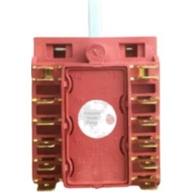 Resim Çetintaş Uyumlu Evii Ankastre Fırın Komutatör Anahtar Şalter 7 Konumlu 