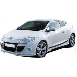 Resim Renault Megane 3 Hb 2009-2016 Plastik Boyasız Ön Tampon Eki 