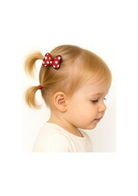 Resim Minnie Lastikli Toka 5 Adet Kırmızı 