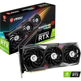 Resim MSI GeForce RTX 3070 Gaming X Trio 8GB GDDR6 256Bit DX(12) PCI-Express 4.0 Ekran Kartı (GeForce RTX 3070 GAMING X TRIO) 