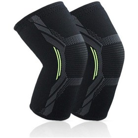 Resim Joyhub Bisiklet/koşu İçin 2 Adet Unisex Dizlik M Siyah 