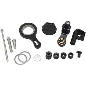 Resim Jokmae Yamaha Yzfr1 2002-2017 Yzfr6 2006-2020 Motor Bisikleti Dönüş Sönümleyici Montaj Braket Seti Alüminyum Alaşım Siyah 