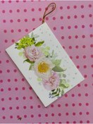 Resim demontecraft Hediye kartı not karti 6.5x9.5 ölçü 1 adet 