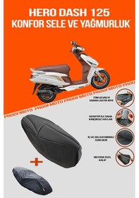 Resim Hero Dash 125 Konfor Sele Ve Yağmurluk Kılıf 