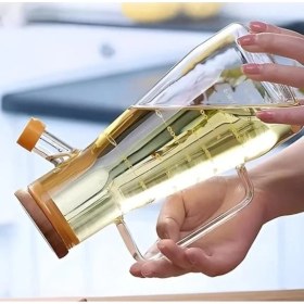 Resim NessiWorld Borosilikat Cam 900 Ml. Yağdanlık 