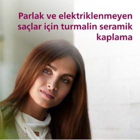 Resim Philips Düzleştirici Tarak, Anında Doğal Düz, Pürüzsüz Kabarmayan Saçlar, BHH880/00 