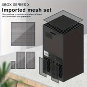 Resim Filter Koruyucu Kapak Xbox Serisi X Konsolu için, Temiz Tutun Serin Toz Geçirmez Kapak Toz Filtre Kiti Aksesuarları ile Uyumlu X Kontrolörü 