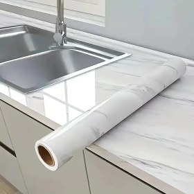 Resim Mermer Desenli Kaplama Kağıdı 5 Metre 