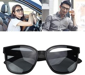 Resim Fockety Akıllı gözlük, HD HiFi stereo ses, kablosuz Bluetooth 5.0 sesli güneş gözlüğü, açık kulaklıklı, su geçirmez ses gözlüğü, müzik ve eller serbest konuşma için tek tuşlu kontrol 