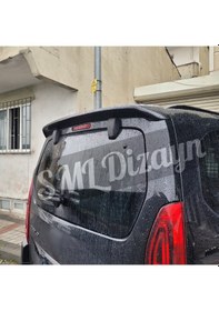 Resim Fiat Doblo 2023+ Spoiler Plastik Boyasız Spoyler Rüzgarlık 
