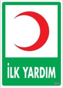Resim AyrStore İlk Yardım Dolabı Levhası 25X35 Kod:1015 