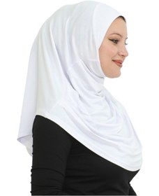 Resim Modish Group Hazır Giyim Türban Yumuşak Başörtü Şal - Beyaz 