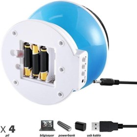 Resim Genel Markalar Star Master Dönen Projeksiyon Işıklı Yıldızlar Gece Lambası 