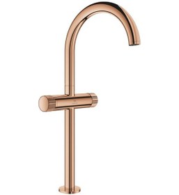 Resim Grohe Atrio Private Collection Tek Delikli Lavabo Bataryası 1/2 Xl-boyut - 21142da0 Bakır 