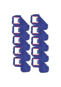 Resim Omniclean Uctm N0037 Zincir Orlon Nemli Mop Yedeği 50 Cm Mavi 10 Adet Mavi 