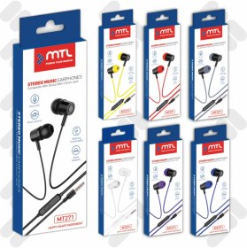 Resim Mtl Casper Vıa M35 Uyumlu Mikrofonlu Stereo Kablolu Kulaklık MT271 