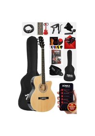 Resim Midex Xc-300nt-eq Profesyonel Elektro Akustik Gitar 4/4 Yetişkin 