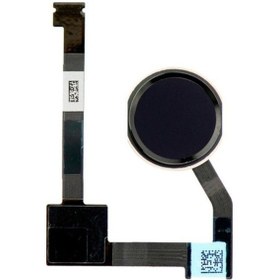 Resim iPad 5 Air Uyumlu Home Tuş Bordu Filmi Siyah 