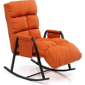 Resim Pafu Lena Outdoor Bahçe Su Geçirmez Fonksiyonel Sallanan Koltuk - Turuncu 