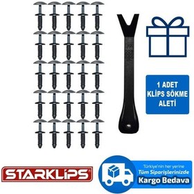 Resim Dübel Klips Siyah Renk Sapka Koyu Gri 16482 25 Adet 309179934 