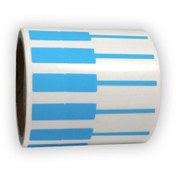 Resim On Roll Paper Gözlük Etiketi Mavi 95x12 1000'lik Sarım 6 Rulo 